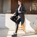 Women's Long Zip-Up Hoodie