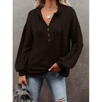 Women's Hoodie Sweatshirt Solid Color